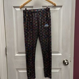 Super cute Lotus Mermaid leggings size medium